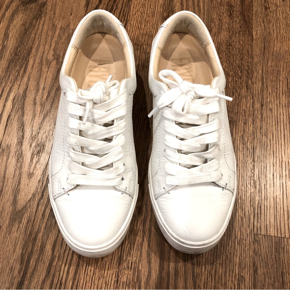 Frye White Ivy Sneakers sz 6